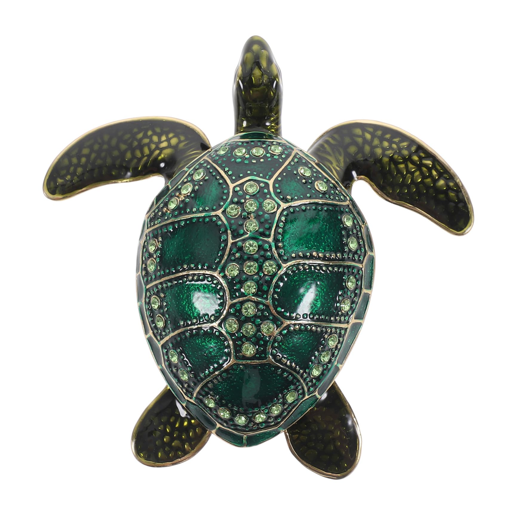 Boîte à bijoux tortue marine POPETPOP pour table de maquillage