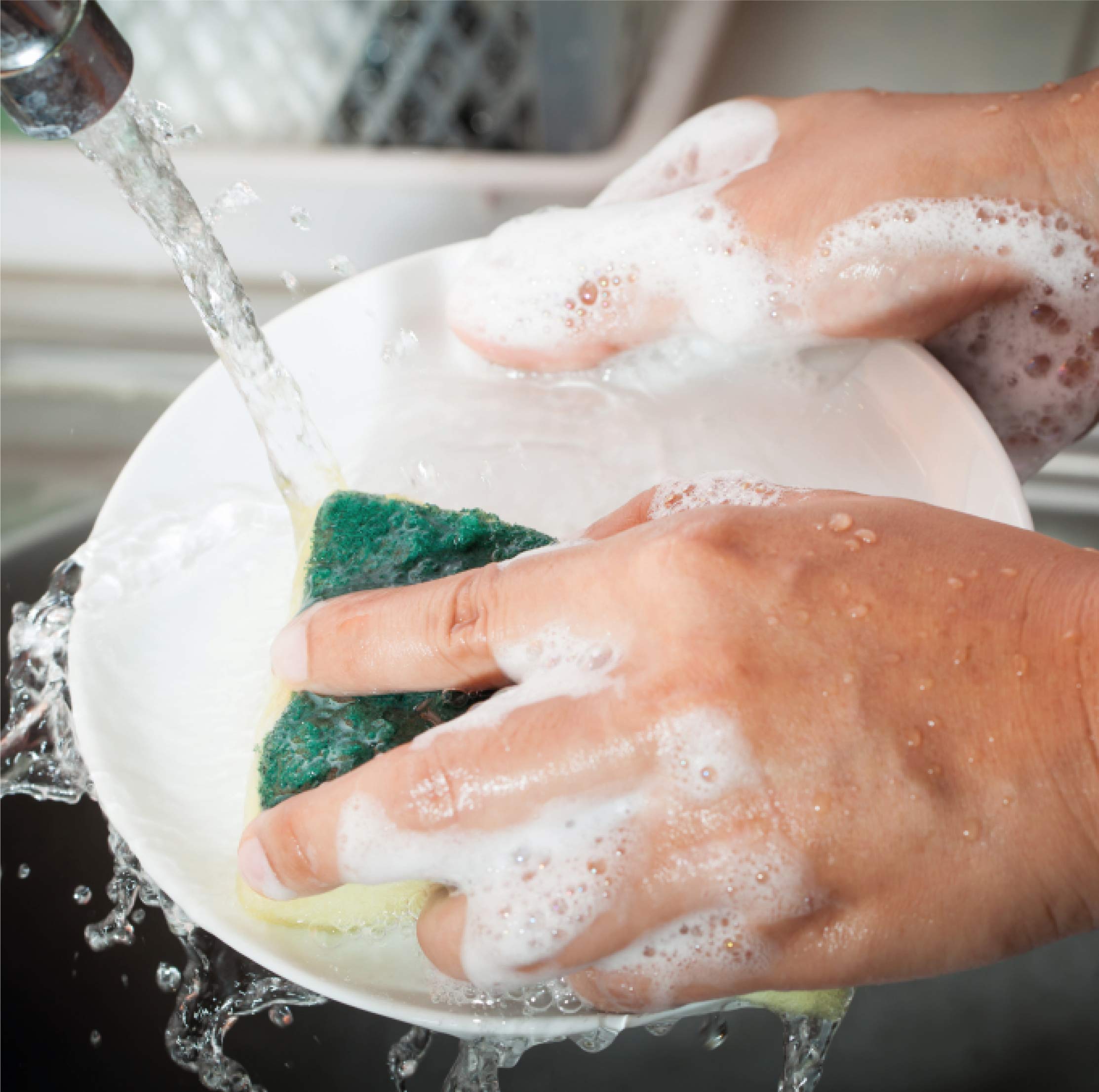 Cubex Professional Nettoyant détergent pour vaisselle à la main Clean Assiettes 4 x 5 kg