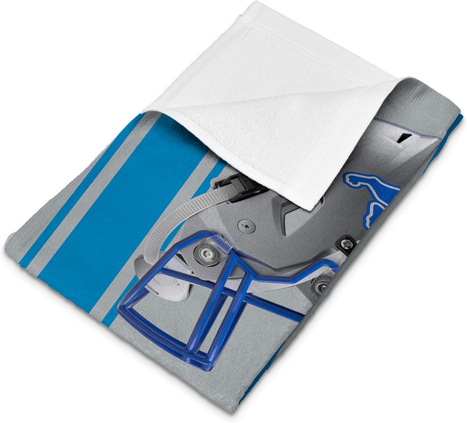 Northwest NFL Detroit Lions 2-Pack Fan Towel Set, 16" x 25" Each, Swipe, Team Colors - Image 5