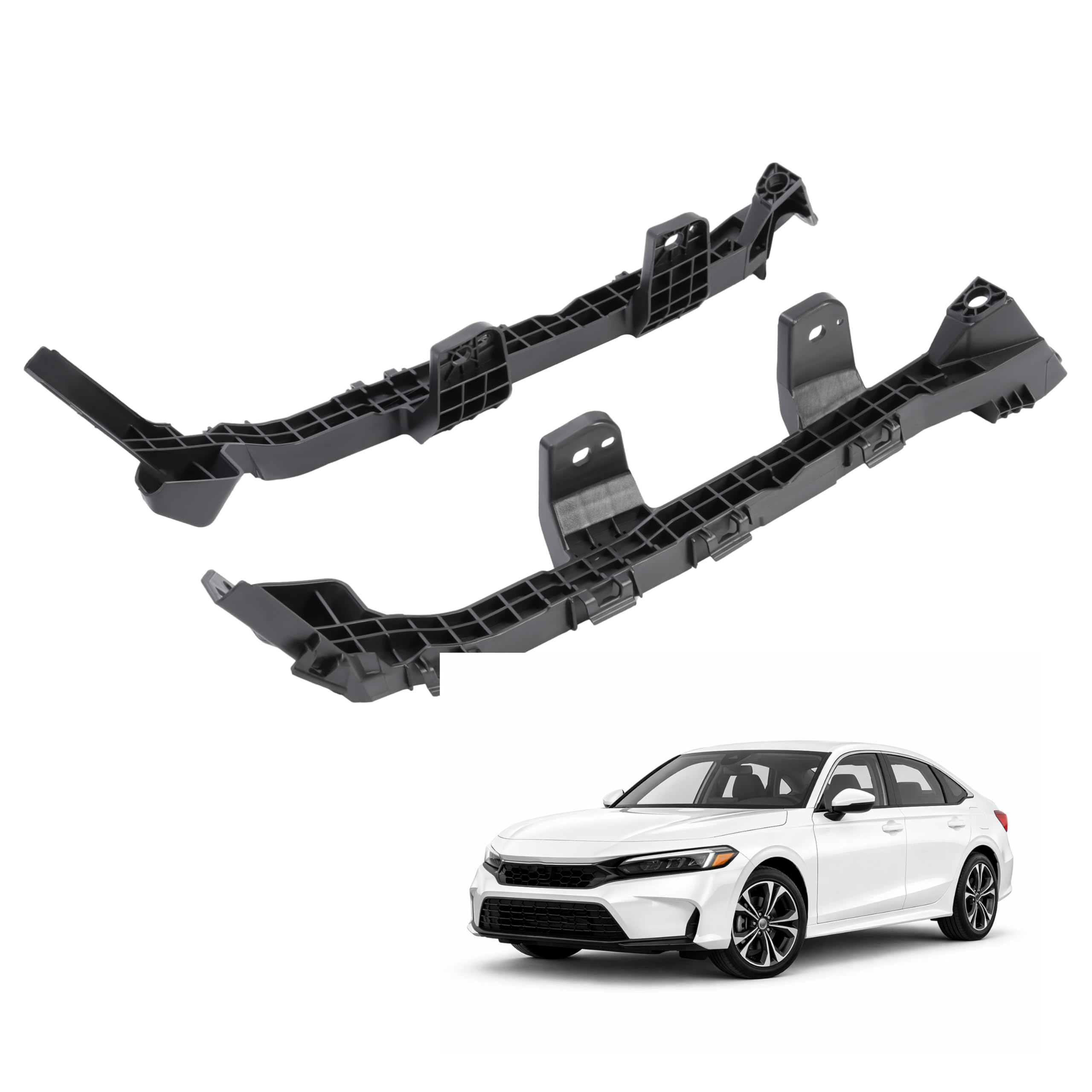 パーツ Honda Front Bumper and Headlights Amazon.com: HECASA Headlight Bracket Pair Compatible with 2022