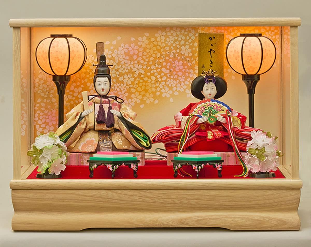 久月 雛人形 金彩吉祥 五人ケース飾り ひな人形 4960282385287