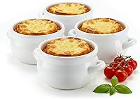 Vista 8 de KooK Tazón de Sopa de Cebolla Francesa, Sopa de Cebolla Francesa, Jarra, Tazón Apto para Horno, Cerámica, Asas, Gres, Lavavajillas, Microondas, Apto