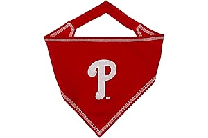 Pets First MLB Philadelphia Phillies TIE Dog Scarfs Bandana