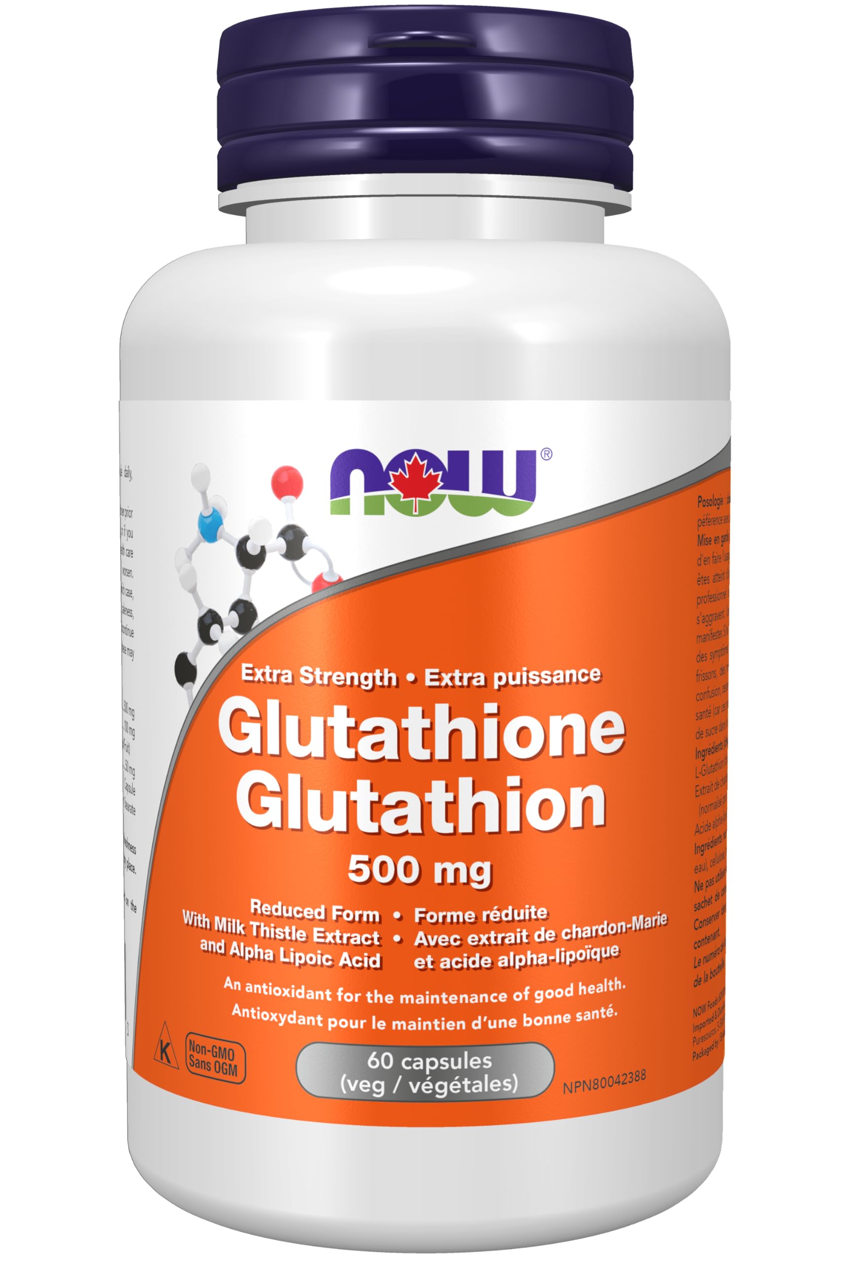 Glutathione, Milk Thistle, and Alpha Lipoic Acid supplement