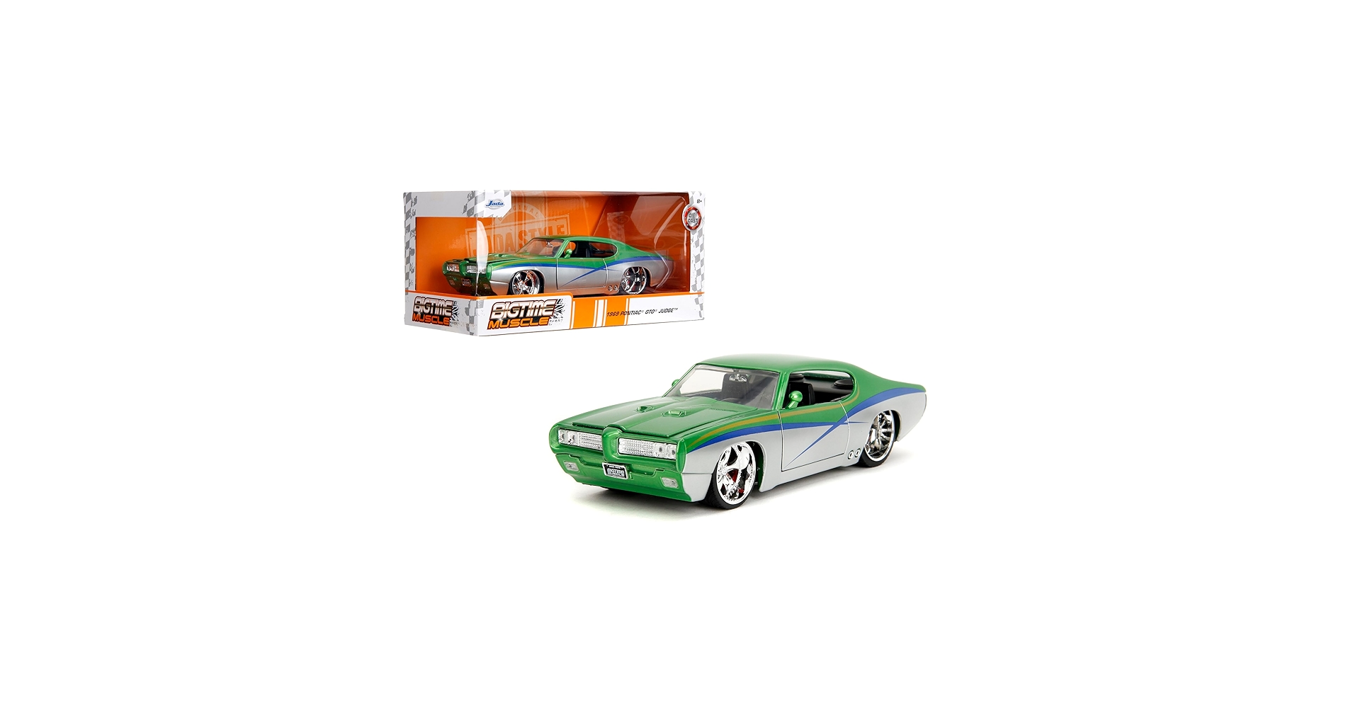 ミニカー jadatoys 1/24 COLLECTOR'S CLUB GTO Amazon.com: Jada Toys Bigtime Muscle 1:24 1969 Pontiac GTO