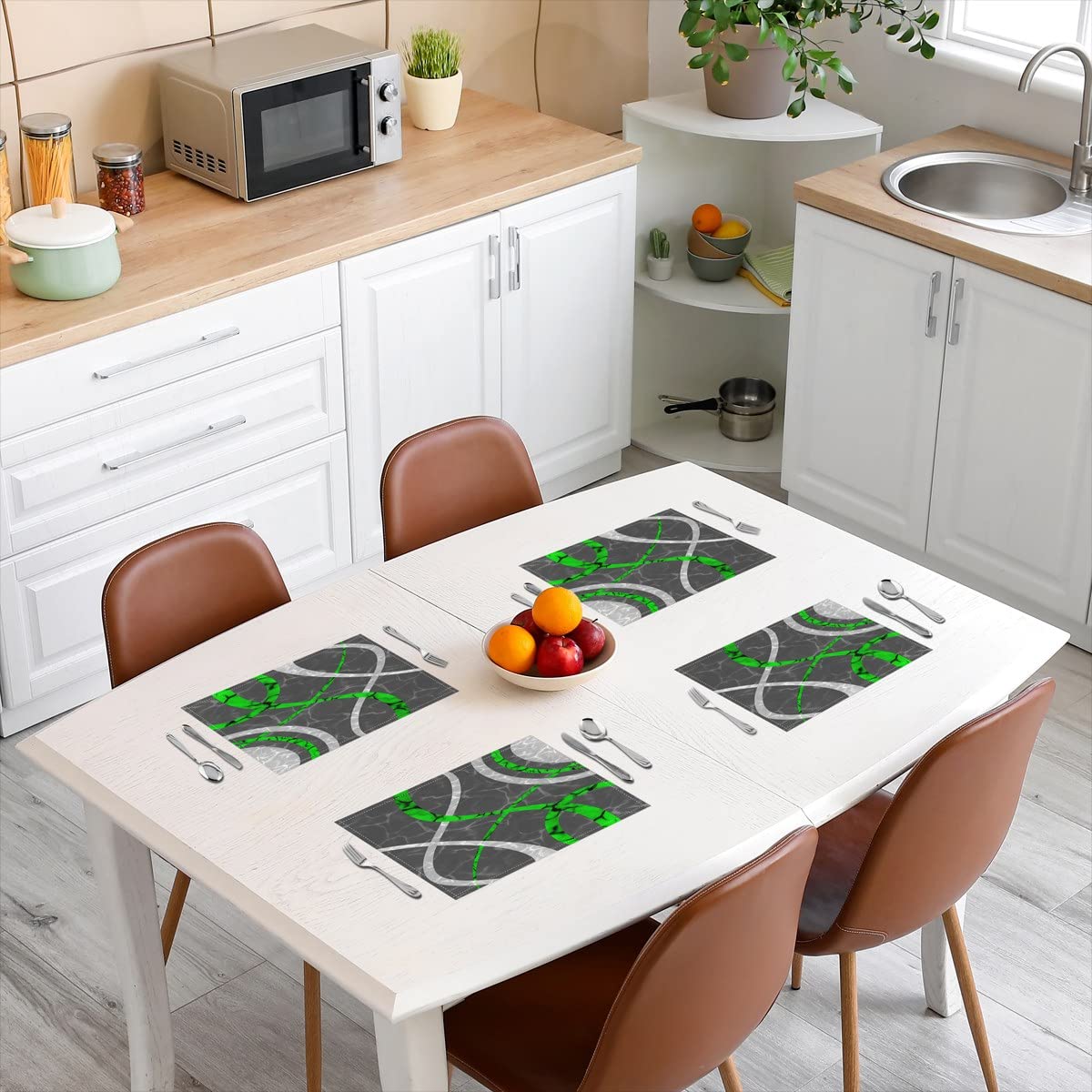 Geometric Placemats Set of 4 - Image 3
