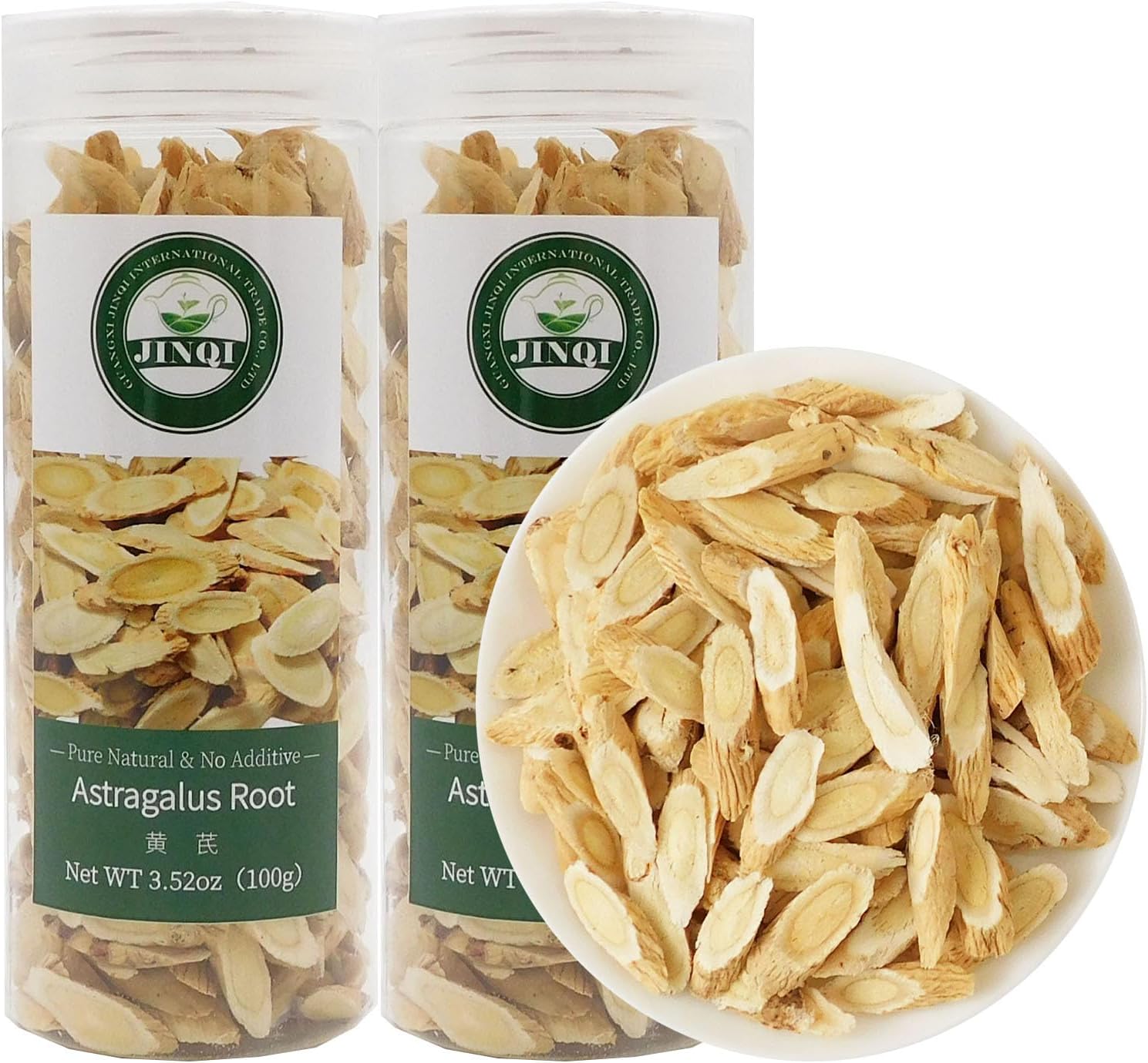 Valitud Astragalus Slices Tea Huang qi 黄芪 黄芪片 7.05oz/200g (3.52oz/100g*2) Radix Astragalus Root, Holiday Gifts, Tea Gifts, Can be Eaten Dry/Make Water/Make Soup