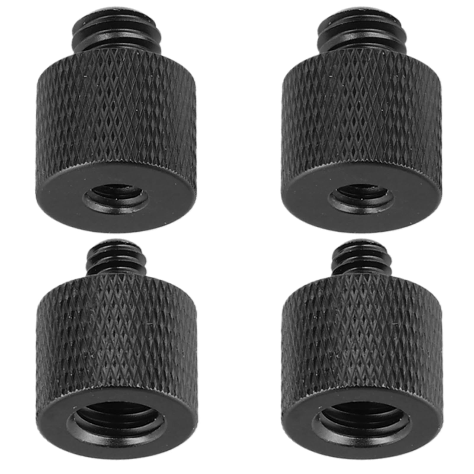Lot De 8 Adaptateurs Filetés Pour Pied De Micro - Conversion 5/8", 3/8", 1/4" - Alliage Aluminium