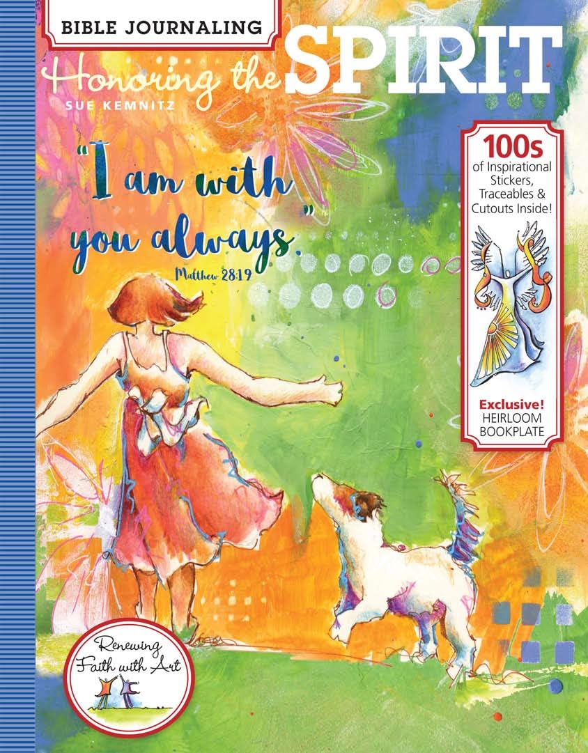 Bible Journaling: Honoring the Spirit, 100s of Inspirational Stickers, Traceables & Cutouts, Exclusive! Heirloom Bookplate Paperback – Sticker Book, October 3, 2017