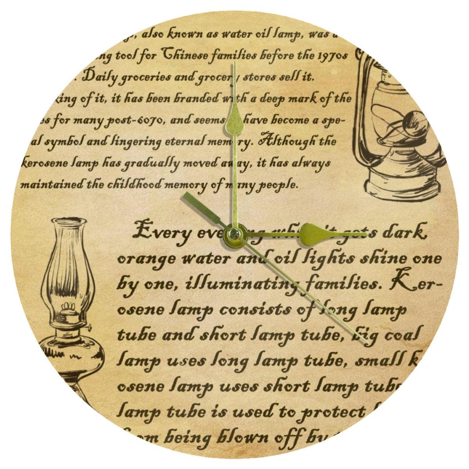 Horloge murale silencieuse acrylique pour retrouver le calme chez soi