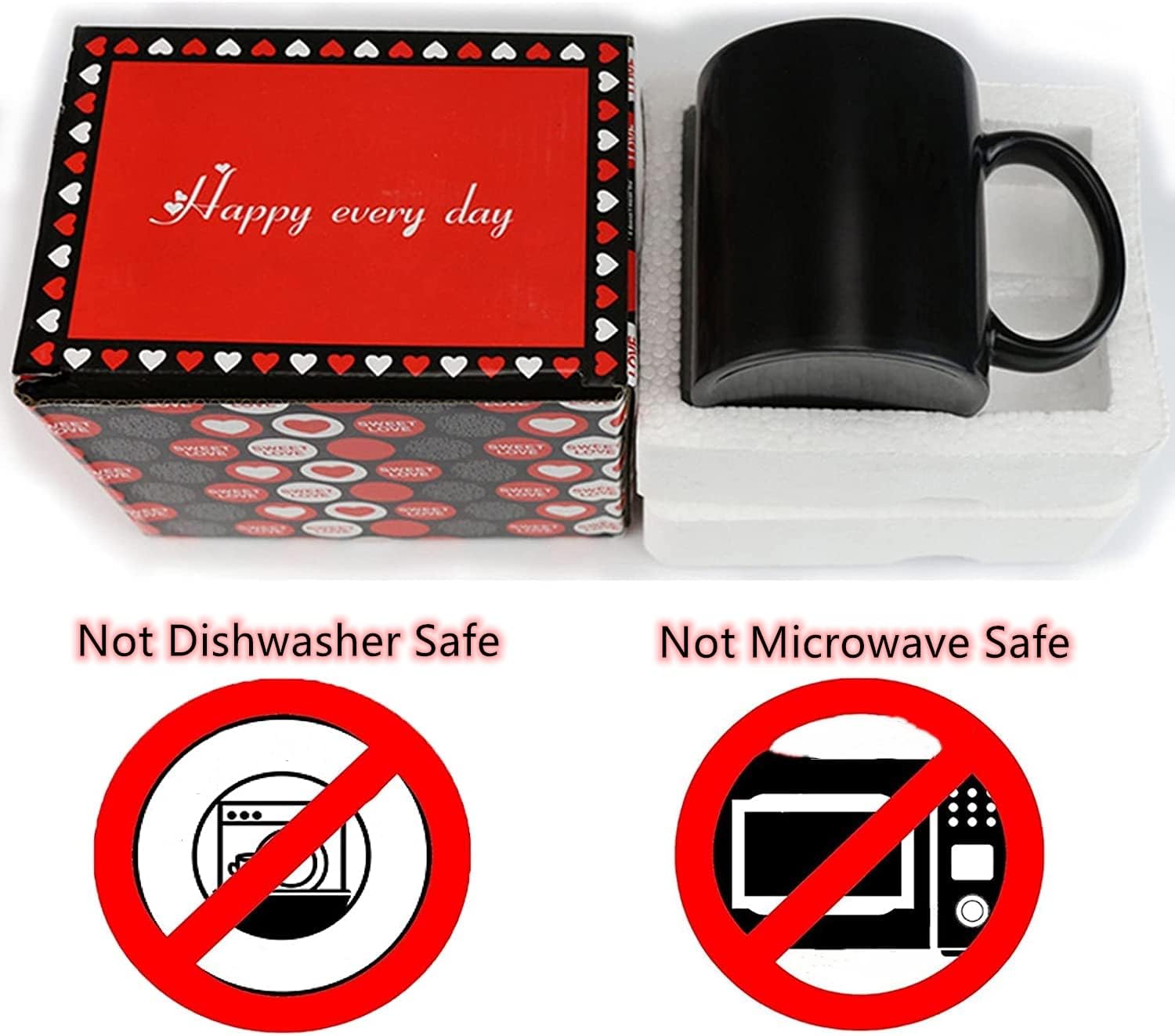 Gеt Sресіаl Prісе Heat color changing mugs,Funny creative anime ceramic coffee cups,11 oz Novelty weird magic tea mugs with Baby Yoda for Kids Birthday Mother Father Friend