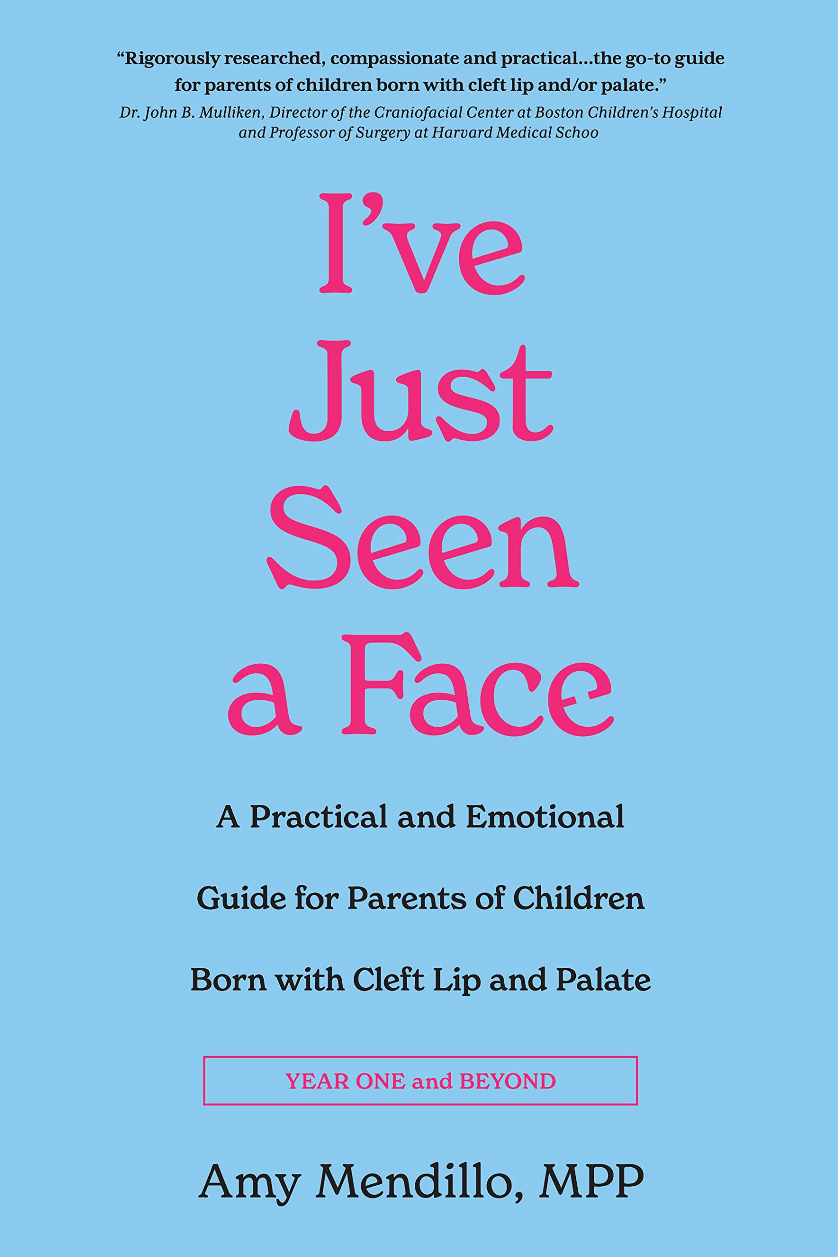 I've Just Seen a Face: A Practical and Emotional Guide for Parents of Children Born with Cleft Lip and Palate