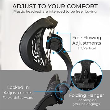 OFFICE LOGIX SHOP Mirra 2 Chair Headrest (Graphite Frame - Headrest w/Graphite Plastic Insert)