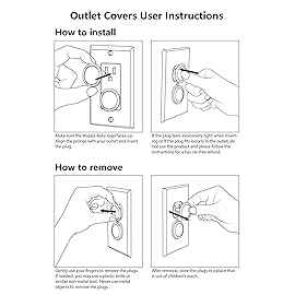 Clear Outlet Covers (32 Pack) Value Pack - Baby Safety Outlet Plug Covers - Durable & Steady - Child Proof Your Outlets Easily