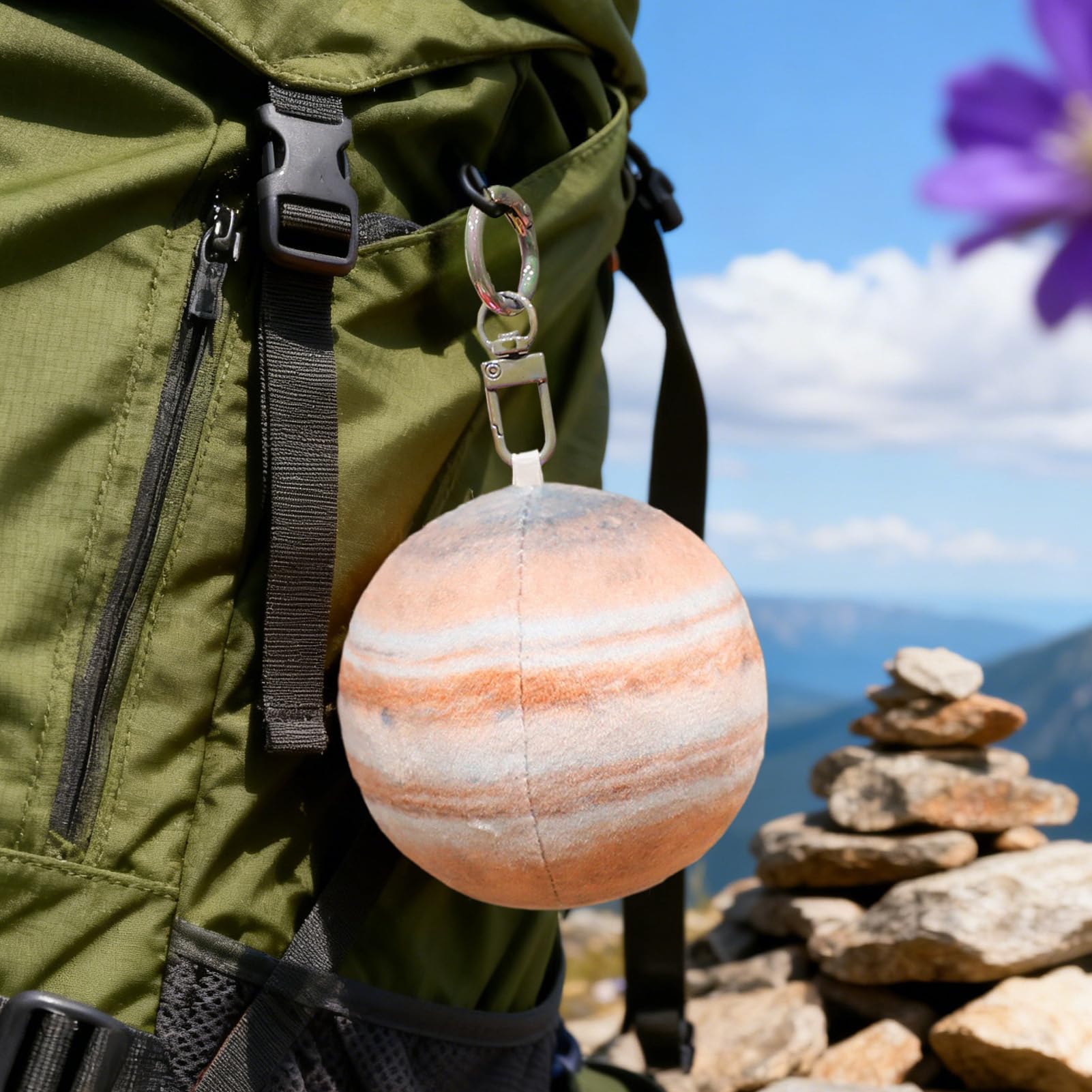Juguetes Planetarios,Colgante Suave Relleno Colgable De 7.5 Centímetros - Juguetes De Peluche De Planetas De Simulacion | Para Bolso Monedero Joyeria Cartera Mochila Mujeres Hombres Ninas Ninos