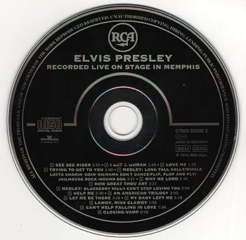 Presley, Elvis - Elvis Recorded Live on Stage in Memphis