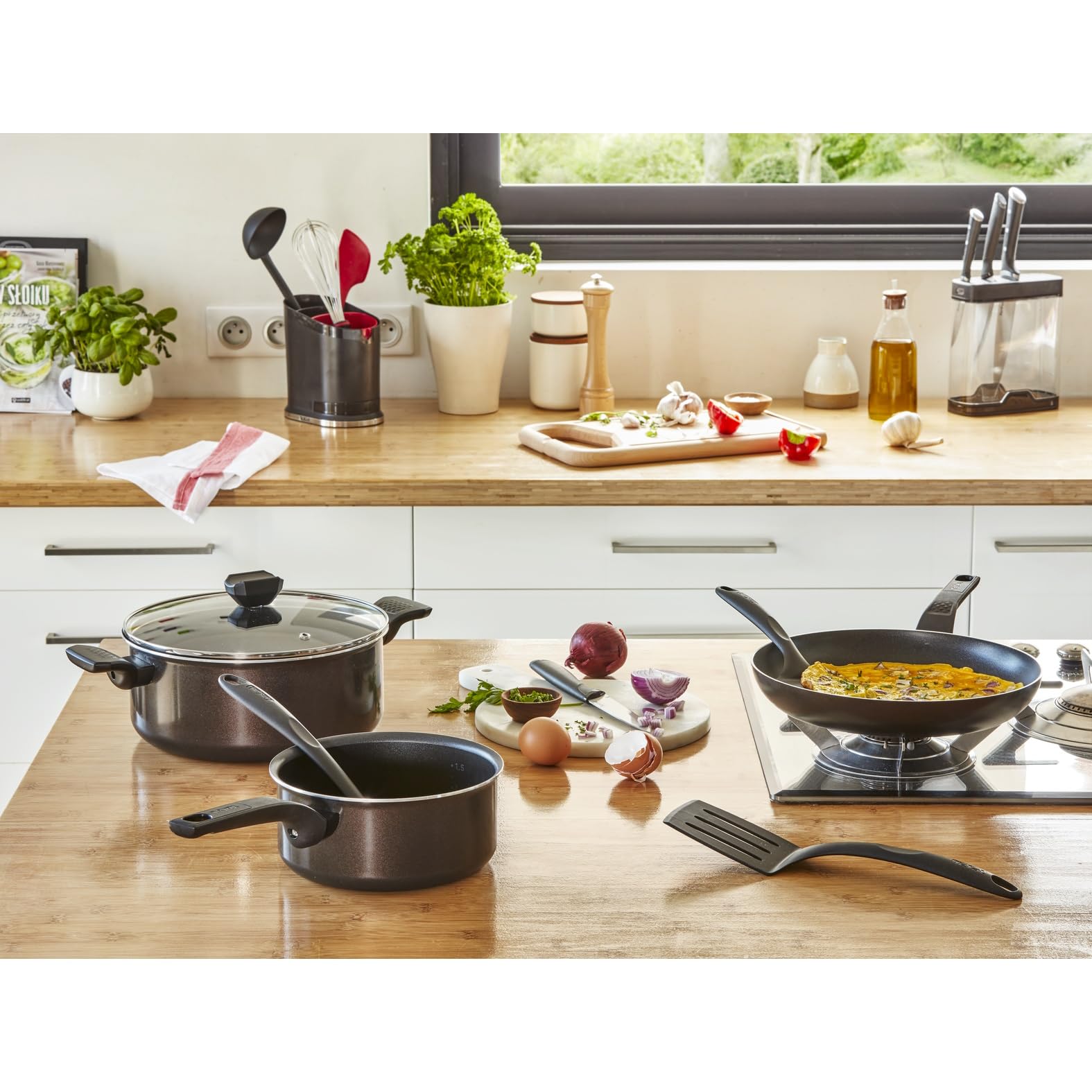 Tefal Easy Cook & Clean Pfannenset 24/28 cm – Bild 5
