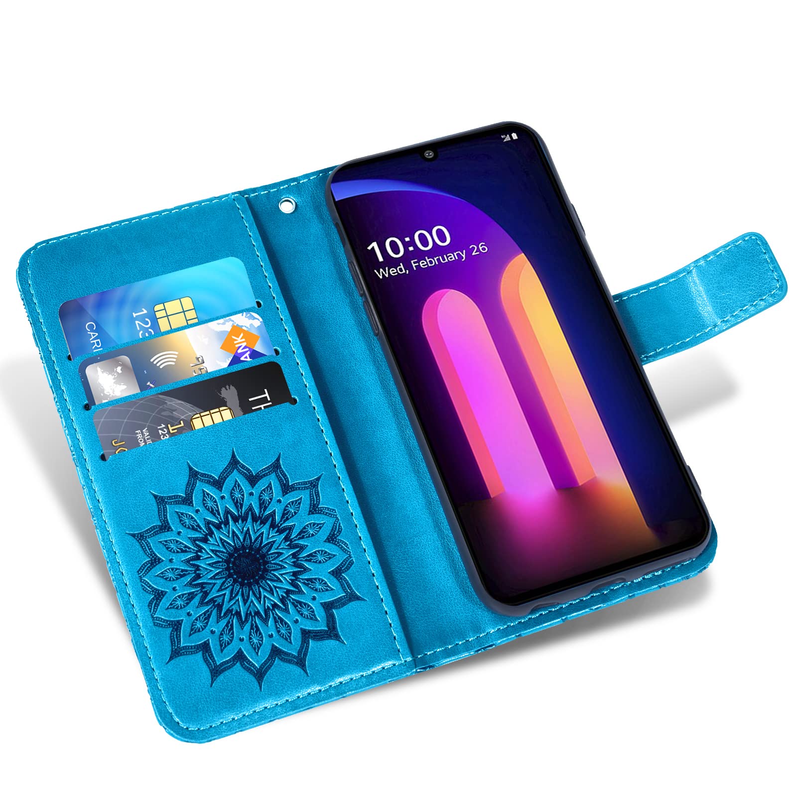 LG V60 ThinQ 5G SIMフリー 本革ケース付 LG V60 ThinQ 5G SIMフリー