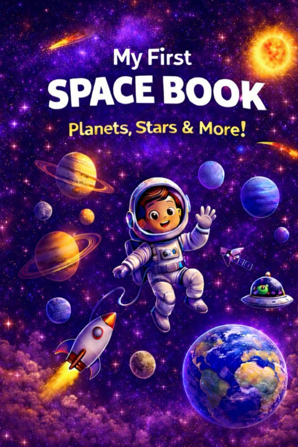 My First Space Book: Planets, Stars & More!
