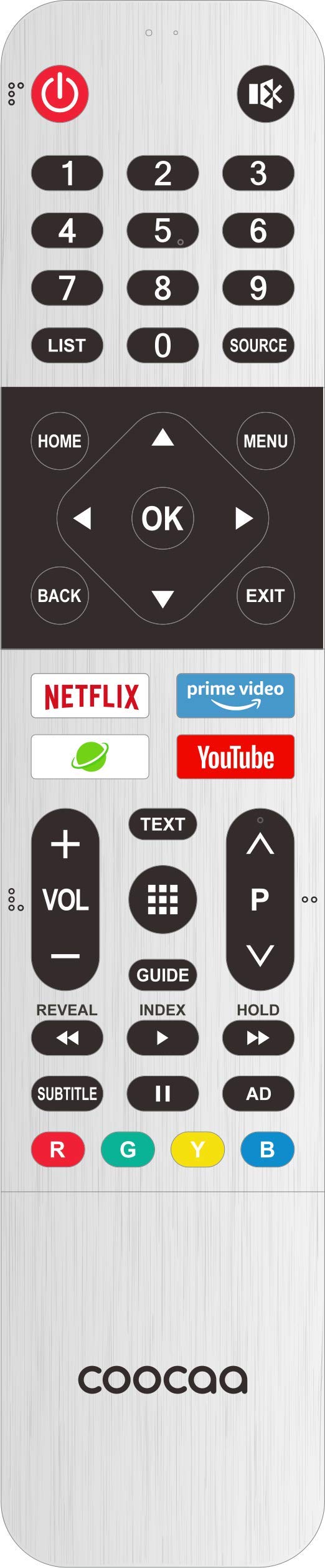 coocaa 43S3N-E - Televisor LED inteligente UHD de 43 pulgadas (109 cm), sintonizador triple, Prime Video, Netflix, YouTube (HDMI, ranura CI, USB, audio digital)