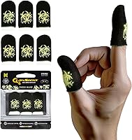 Vista 7 de Paquete de 6 fundas para dedos de teléfono móvil Gaming Corps ClawSocks - Geo Camo