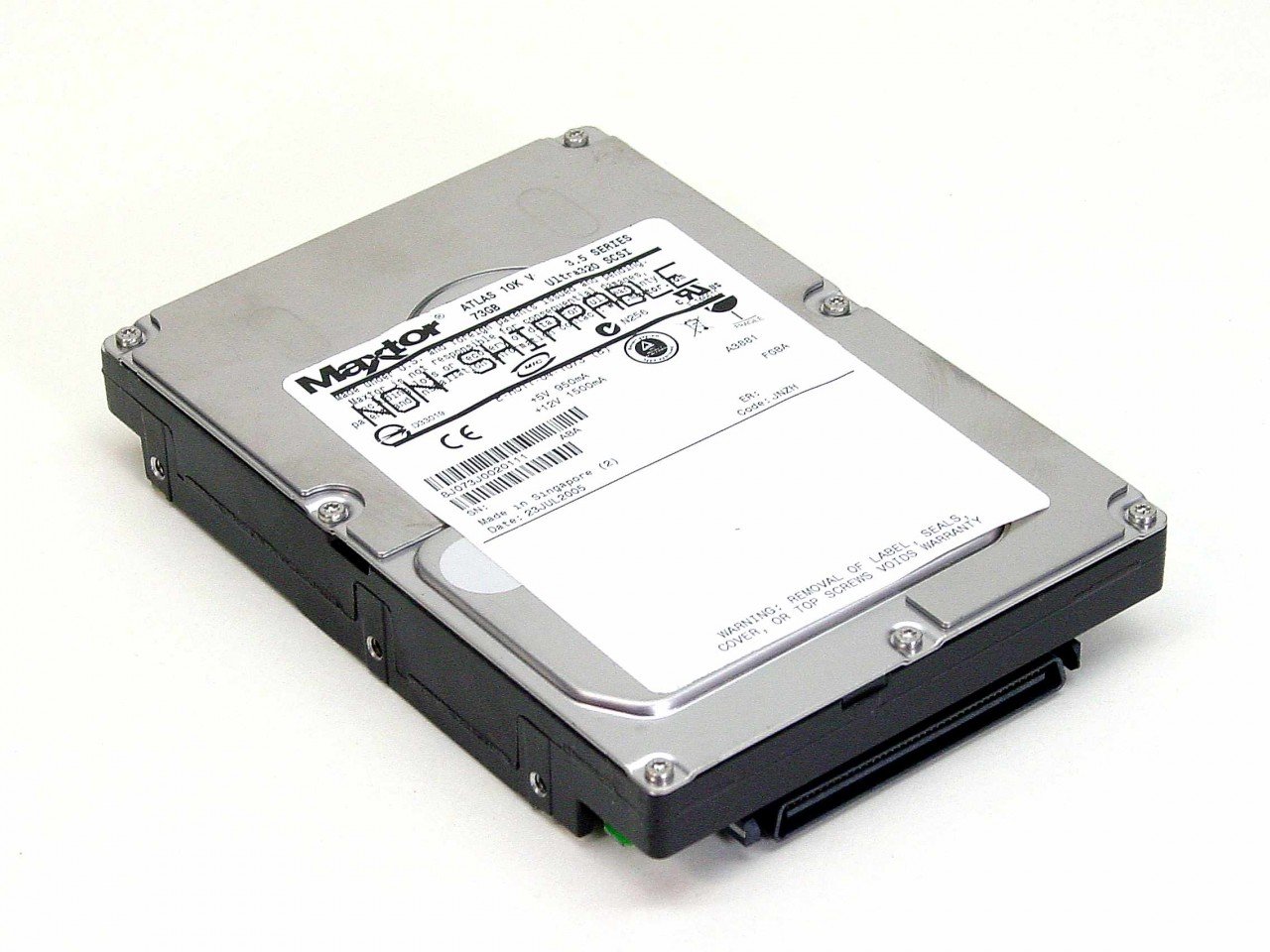 Amazon | Maxtor 8j073j0 73 GB 10000rpm SCSI SCA 80ピンハード