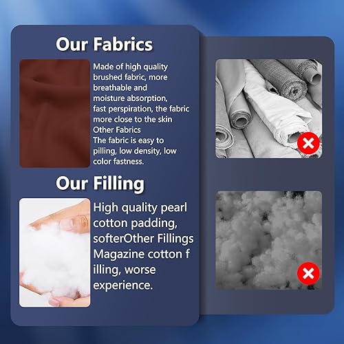 Miniatura 4 de Cojín para silla de patio de 50 pulgadas, cojín acolchado más grueso para tumbona, columpio para silla de gravedad cero para exterior, interior,