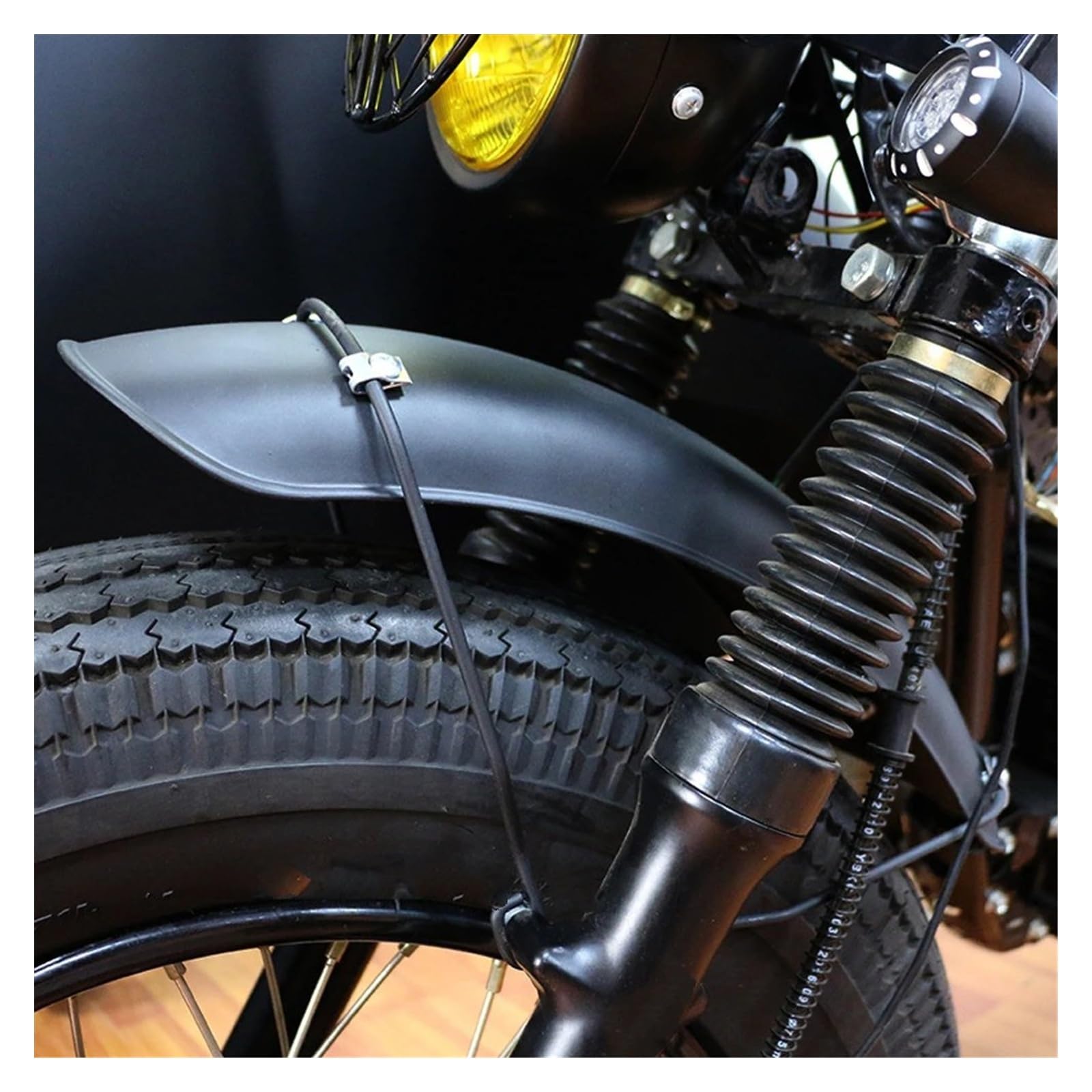 PARAFANGO Moto Per Moto Suzuki Parafango Anteriore Retrò Parafango Moto Parafango Protezione Protettiva Universale
