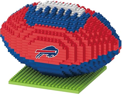 Miniatura 25 de FOCO NFL BRXLZ - Rompecabezas de pelota de fútbol unisex 3D con logotipo del