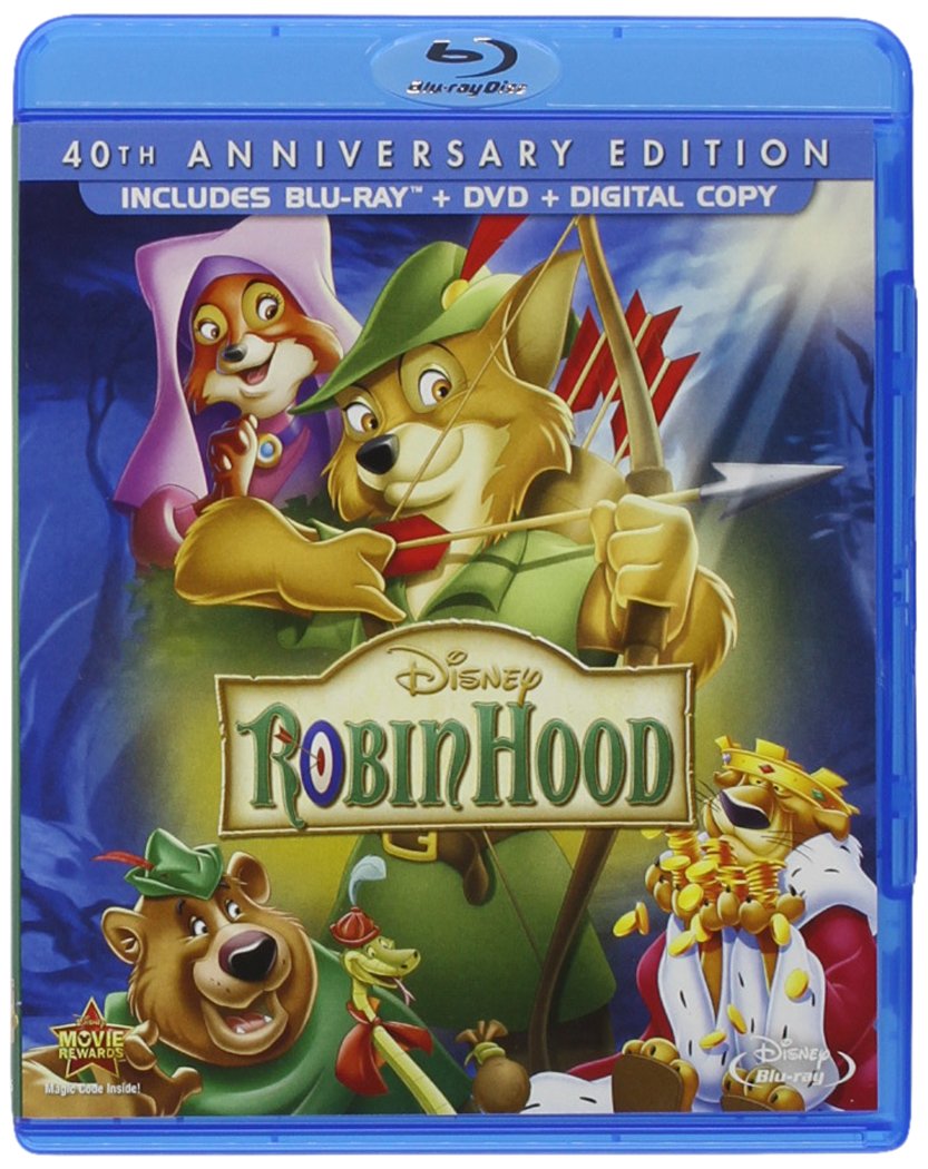Robin Hood: 40th Anniversary Edition (Blu-ray + DVD + Digital Copy)
