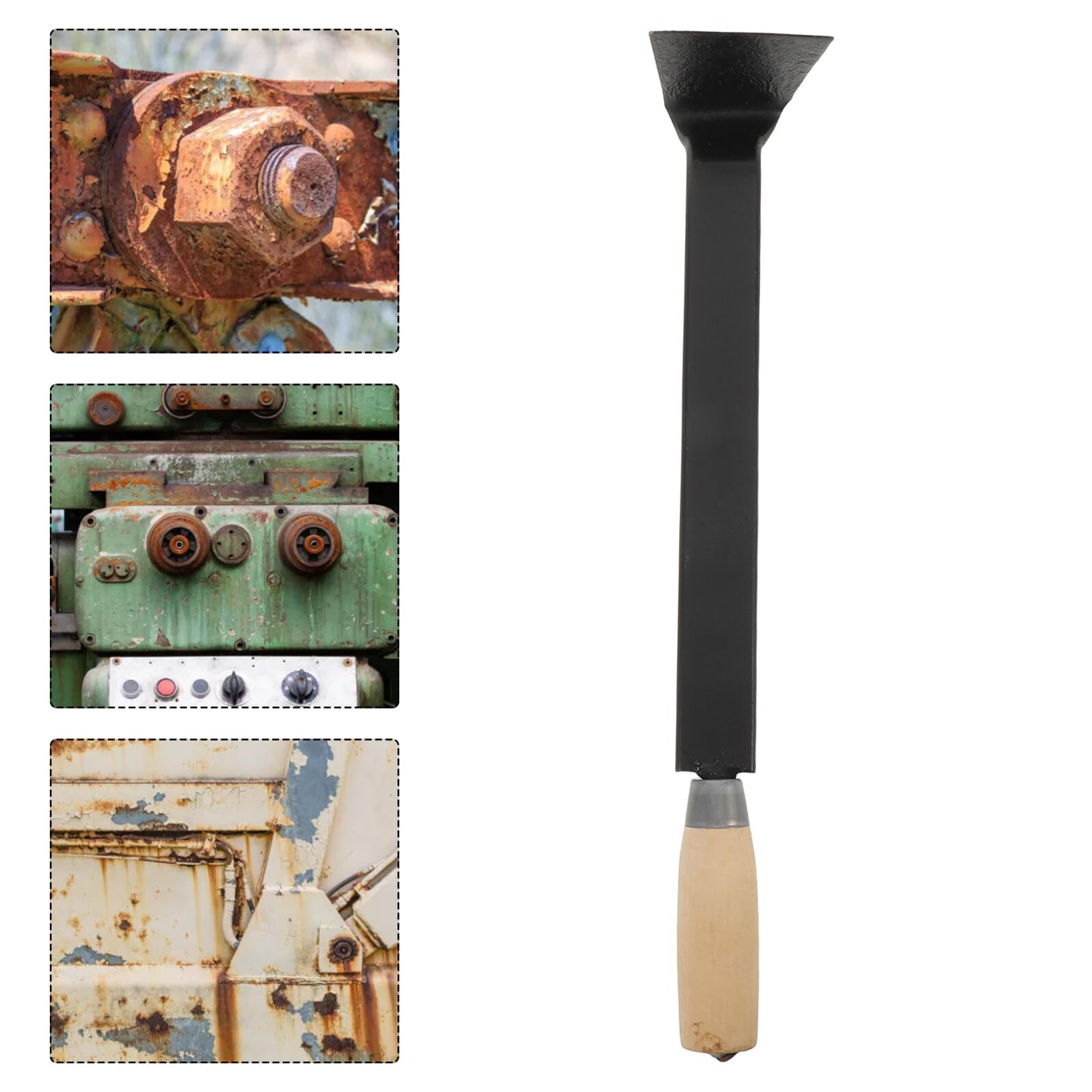 Outanaya Herramientas de Limpieza de Barcos Herramienta x raspador de Pintura óxido