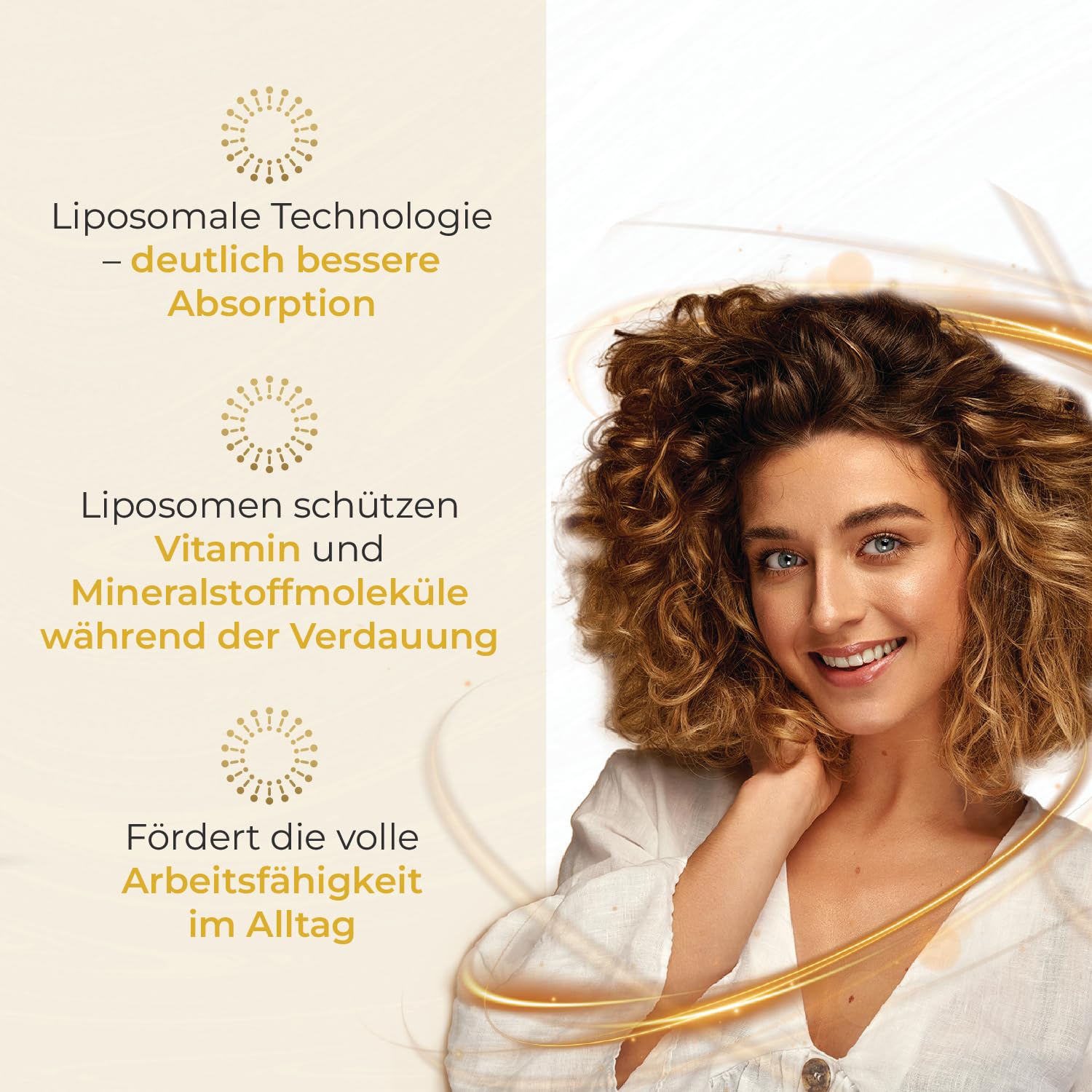 Vitamin C mit Zink - Für Immunsystem & Zellschutz - Liposomale Technologie garantiert volle Vitaminaufnahme - 90 Kapseln 3er-Pack - Vegan, Hochdosiert - GMP Qualität - Keine Zusatzstoffe