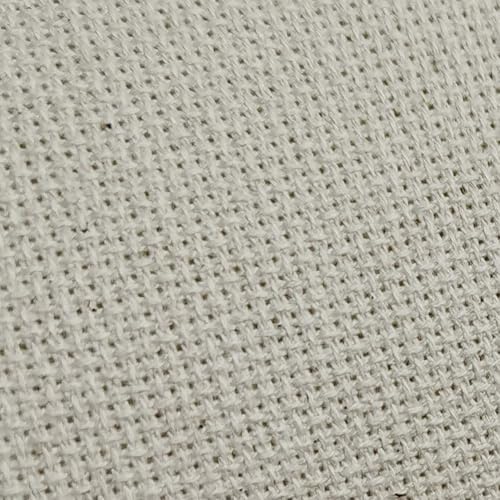 Miniatura 10 de 59 "x 1 yarda 18CT blanco contado algodón Aida tela de punto de cruz