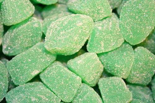 Miniatura 2 de Bayside Candy Rebanadas de caramelo de hojas de menta verde gelatina (1 libra)