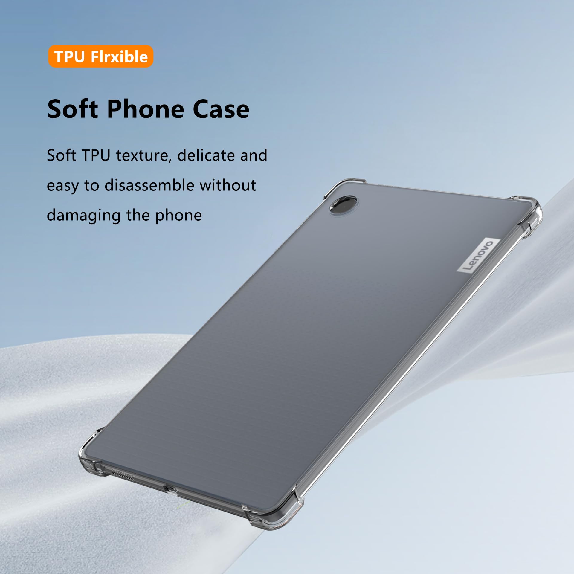 Amazon.com: Natbok Clear Case for Lenovo Tab M8 (4th Gen) 2024 TB