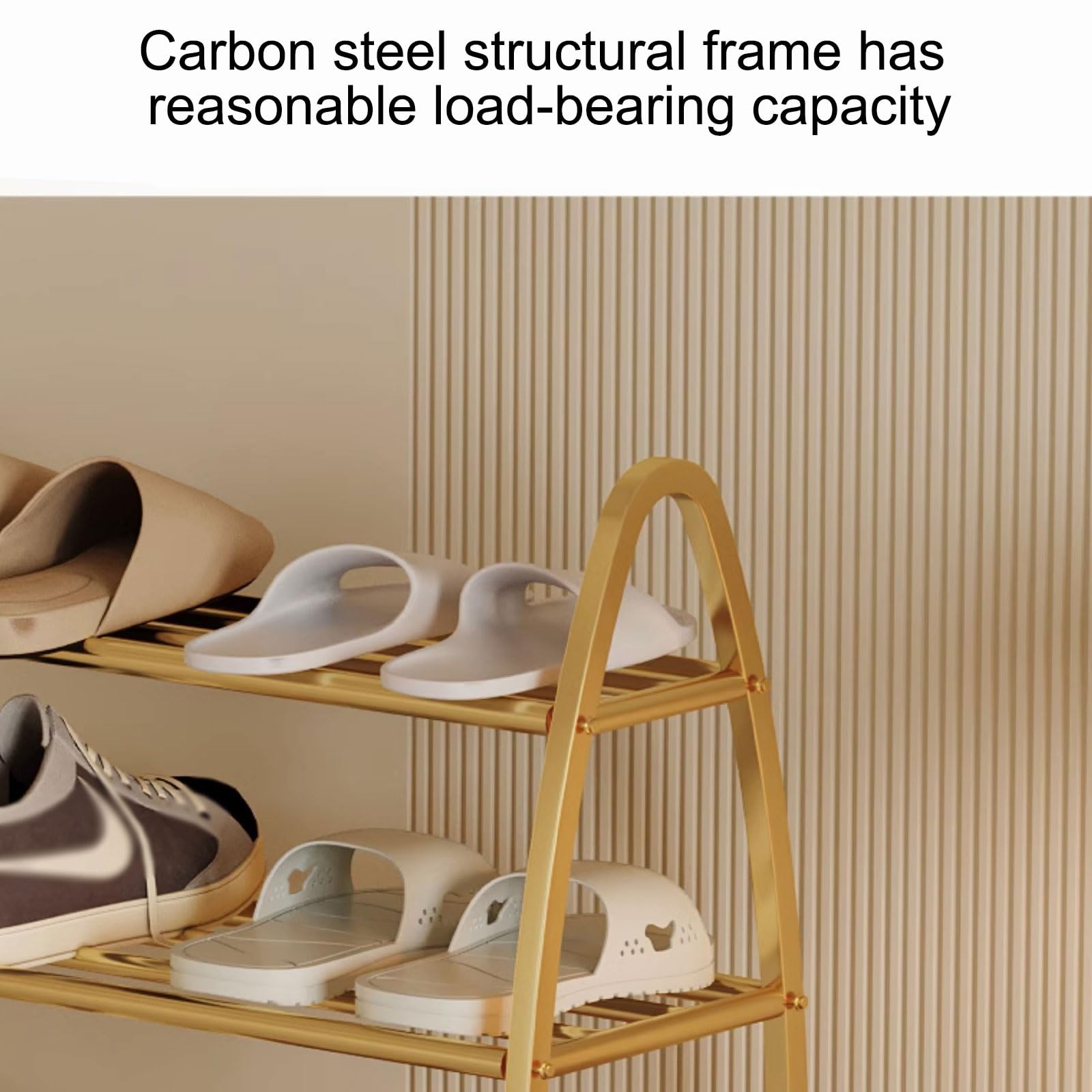 Scarpiera verticale, design stretto salvaspazio per una conservazione efficiente delle scarpe, perfetta per camera da letto, soggiorno e ingresso