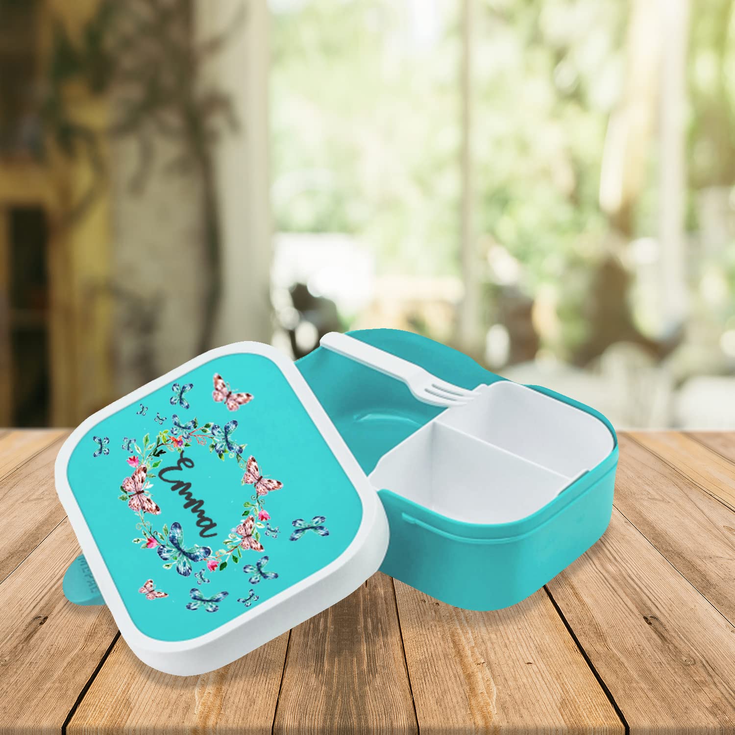 WayEee Bento Lunch Box, Boîtes Alimentaires à Déjeuner Avec Pain De Glace Pour Sac Isotherme En Plastique 1400ML, Boîte à Repas Enfant Adulte Sans BPA, Pour Micro-Ondes Et Lave-Vaisselle(BLEU