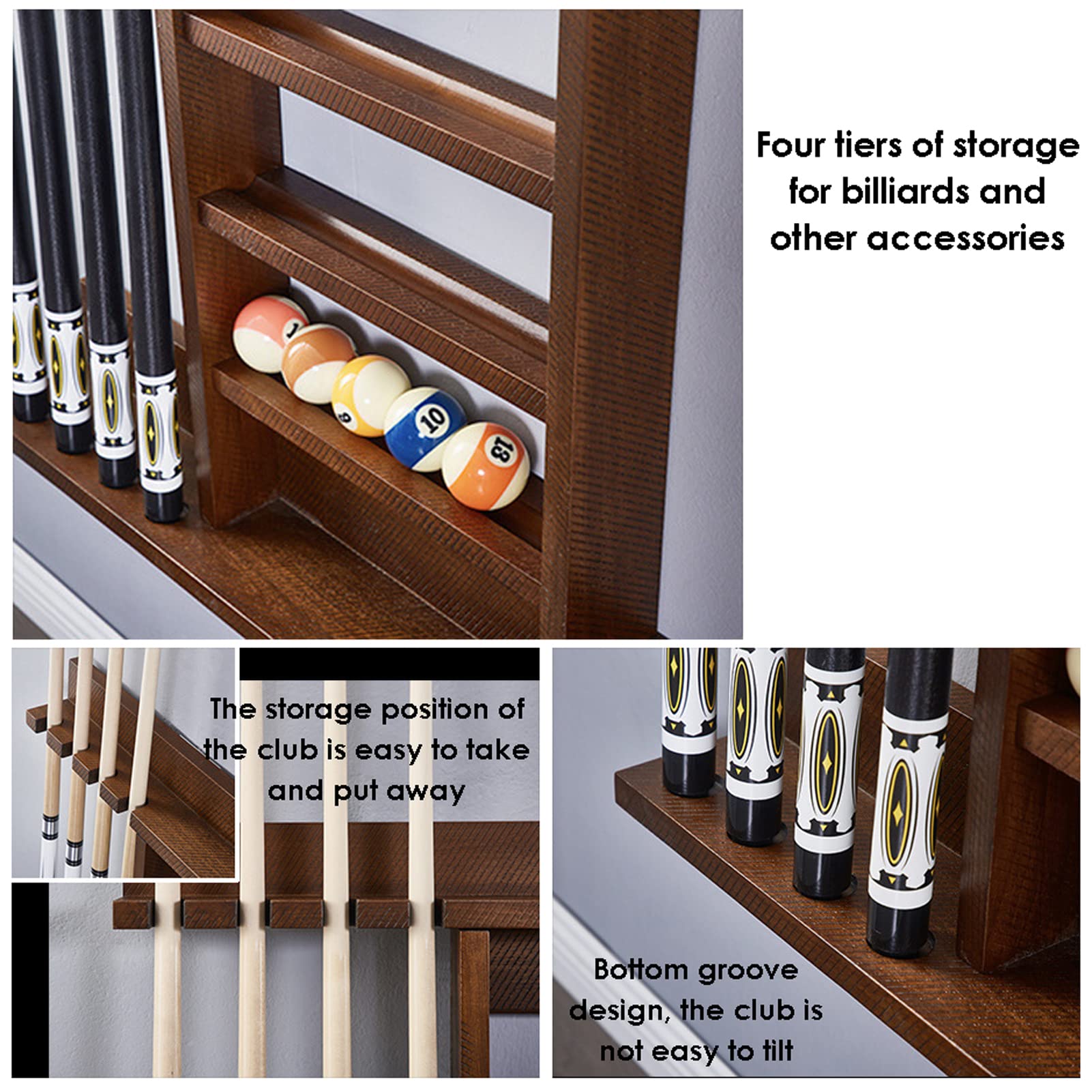 Pool Cue Snapklik.co : EXTCCT Pool Stick Holder Floor Stand