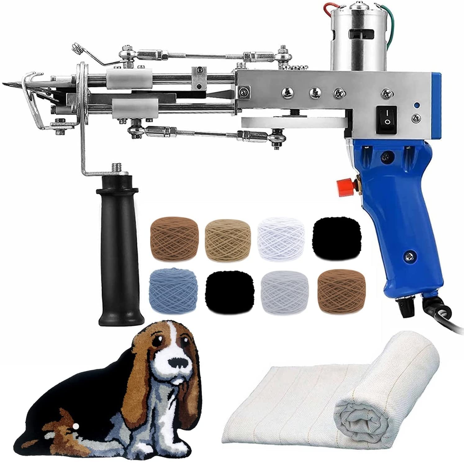 Buy SERONI Tufting Kit Cut Pile Loop Pile 2 in 1 DualUse Tufting Rug