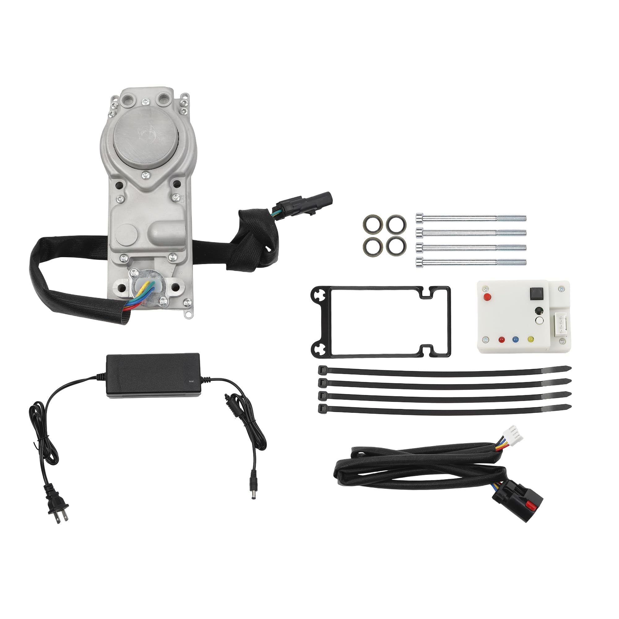 Photo 1 of Dasbecan 4034289 Turbocharger Turbo Actuator Kit Fits For Trucks with 2005-2015 Cummins ISX Engine 15.0L Replace#4034289HX, 4034289NX, 4034289RX, 3791991, 2835940