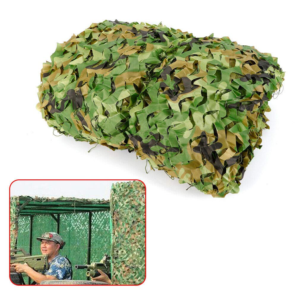 Tarnnetz 6x4m Woodland Camouflage - Militär Tarnnetz Für Jagd, Camping & Outdoor