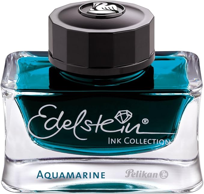 Inchiostro Pelikan Edelstein Blu Zaffiro - Penna Stilografica 50ml Scrittura Fluida - Foto 11