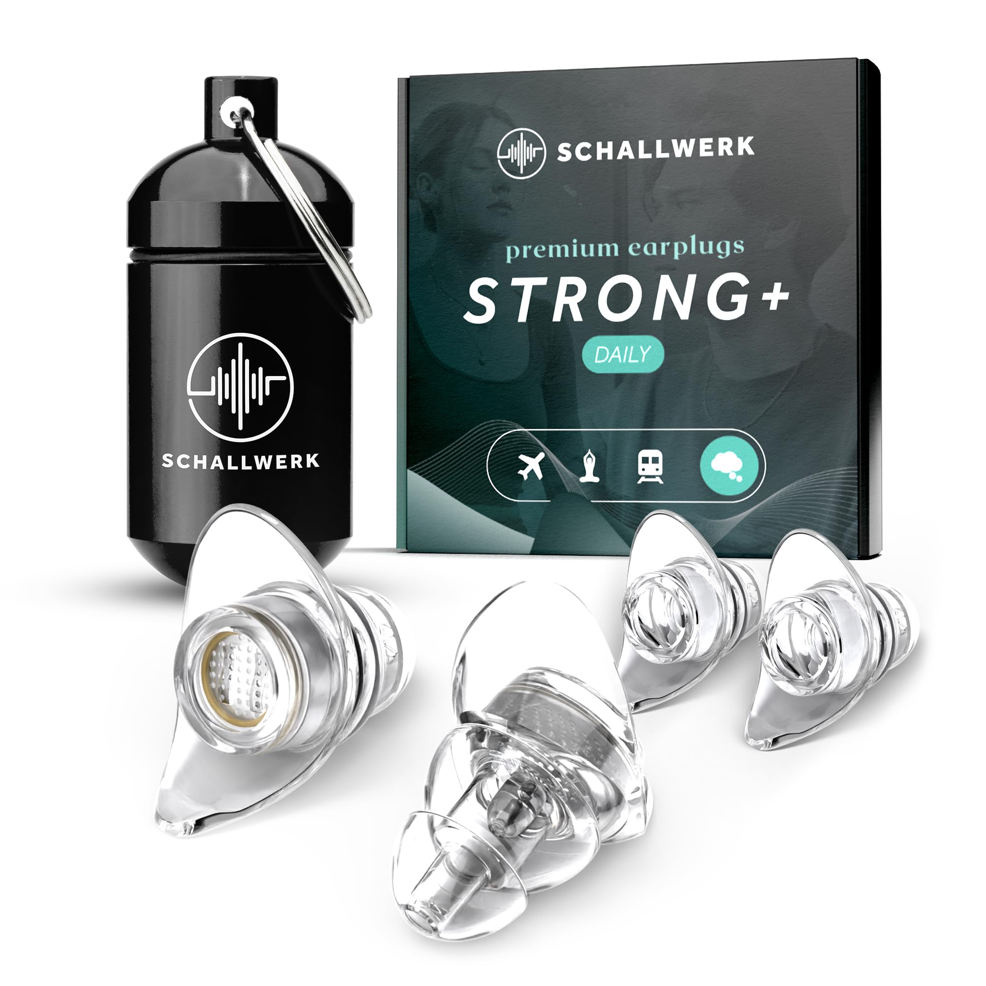 Schallwerk Gehörschutz Ohrstöpsel Strong+ Daily