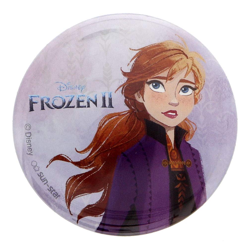 Amazon.co.jp: サンスター文具 ディズニー 缶バッジ アナと雪の