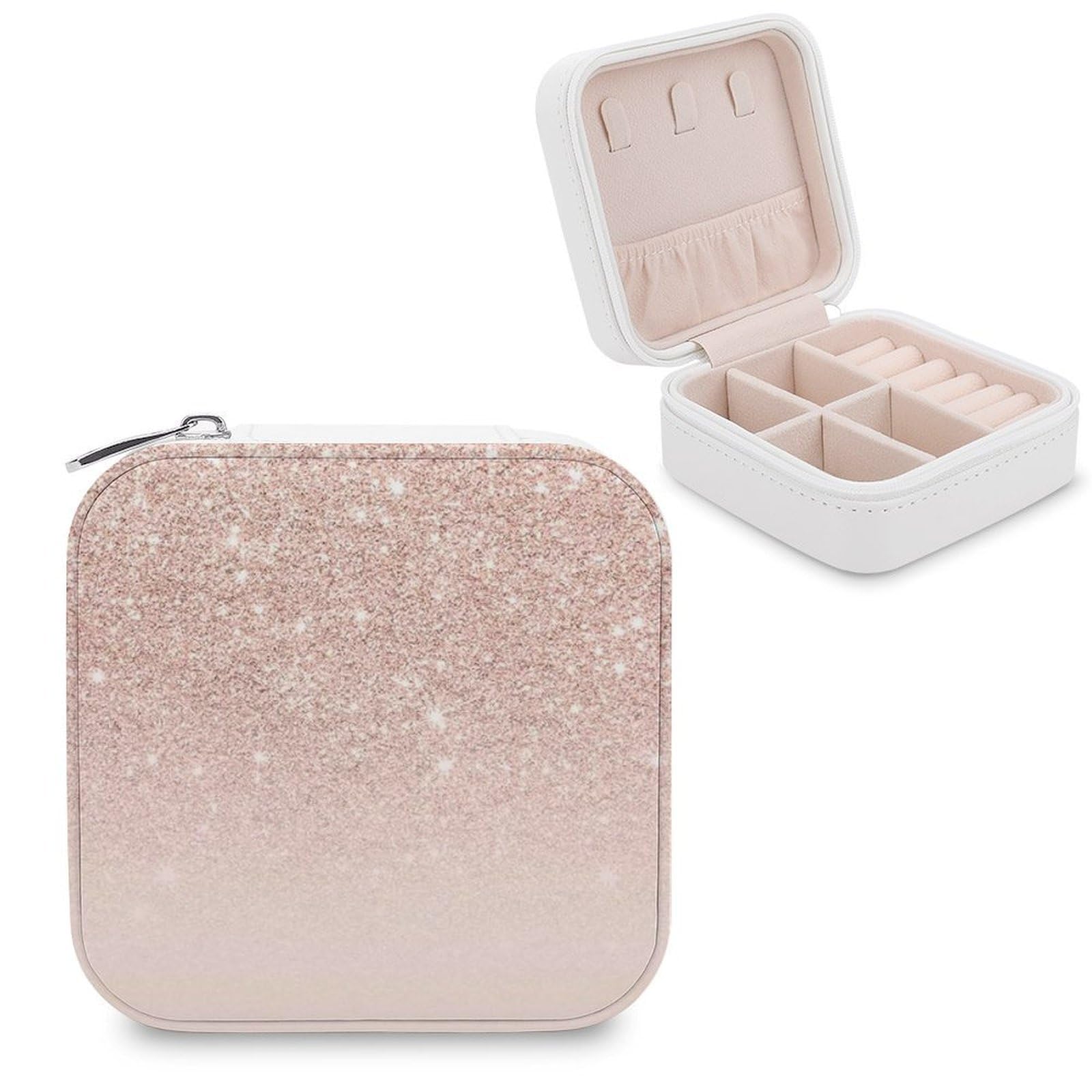 Boîte à bijoux portable pour éviter les nœuds et rayures en transport