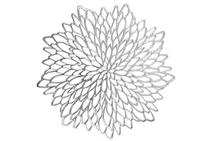 Silver Bloom: The Dining Table's Oasis of Elegance