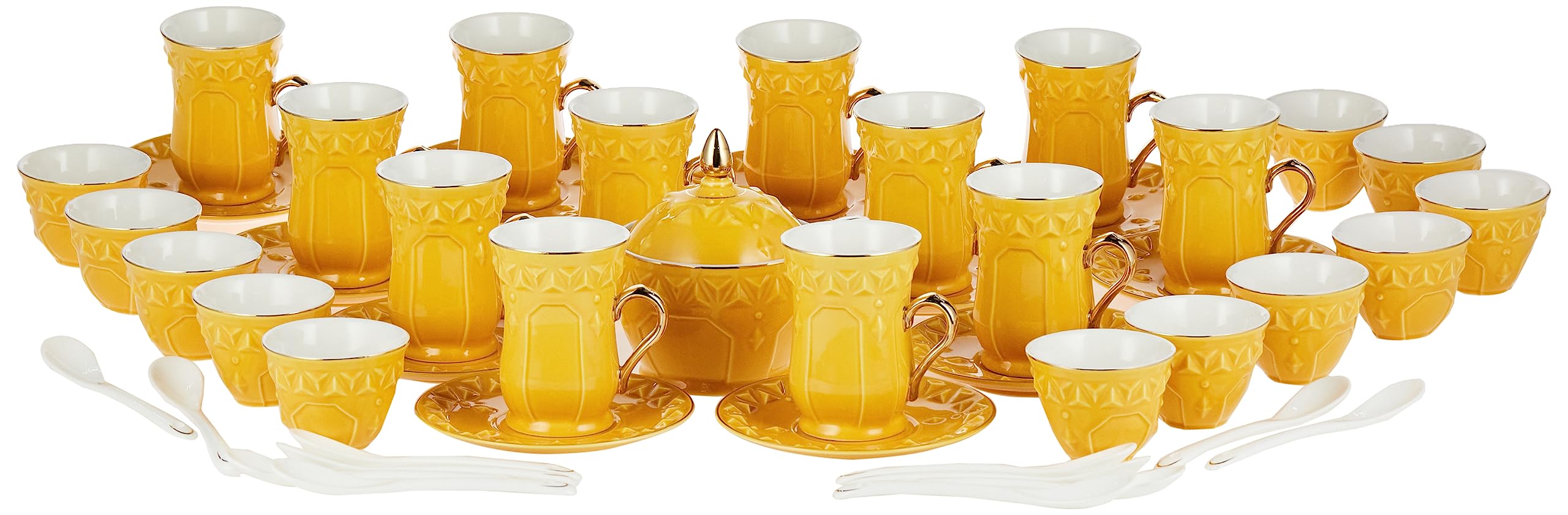 RoseThermos RS-2121 Porcelain Tea and Coffee Cup 51-Pieces Set