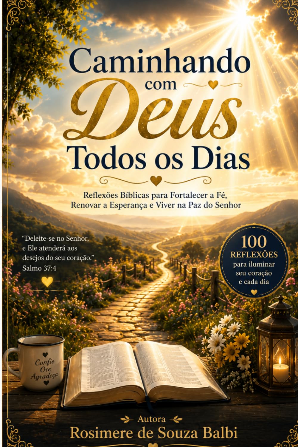 Caminhando com Deus Todos os Dias: Reflexões Bíblicas para Fortalecer a Fé, Renovar a Esperança e Viver na Paz do Senhor