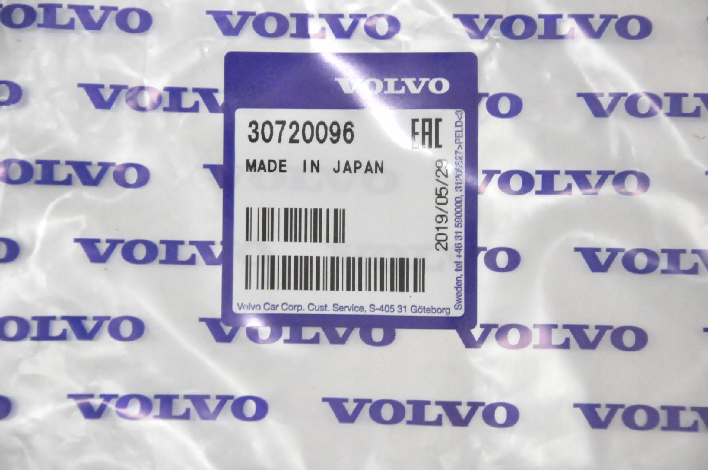 Junta de tapa de válvula original Volvo OE de distribuidor autorizado
