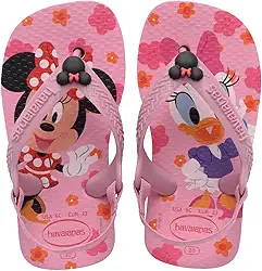 Chinelo, Havaianas, Infantil, Baby Disney Classics, 22, Rosa